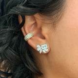 Radiant Bloom Stud Earrings
