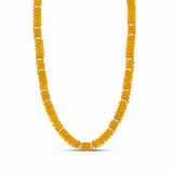 Mustard Pukka Necklace