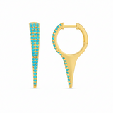 Mini Color Spike Earrings