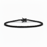 Midnight Thin Tennis Bracelet