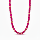 Fuchsia Pukka Necklace