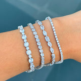 Diamond Rhythm Tennis Bracelet