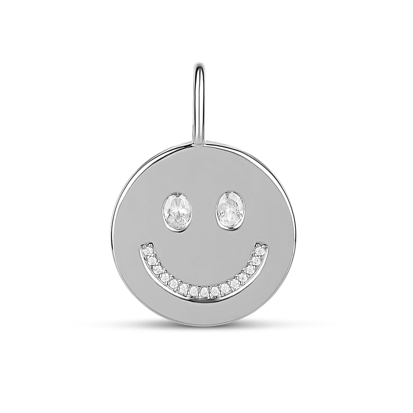 Solid Happy Face Charm