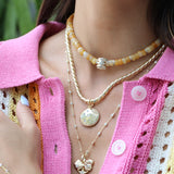 Honey On The Rocks Necklace