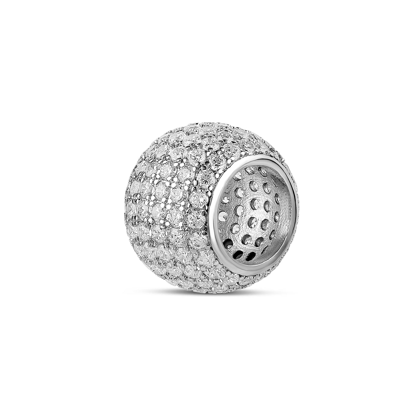 Full Pave Spacer Charm