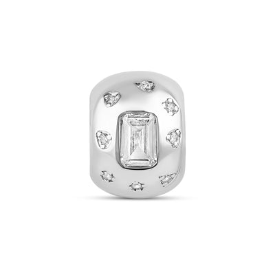 Center Stone Spacer Charm