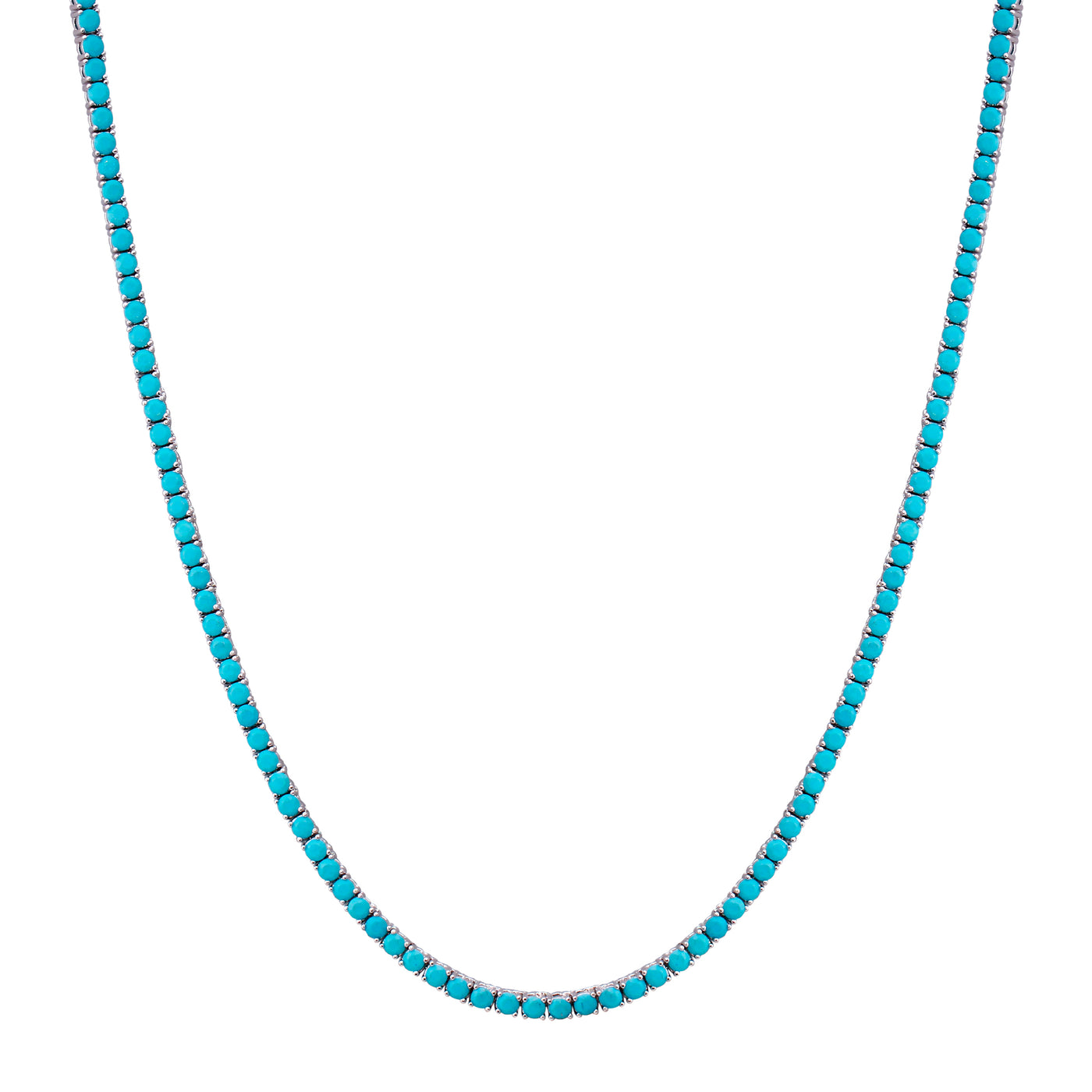 Everyday Turquoise Tennis Necklace