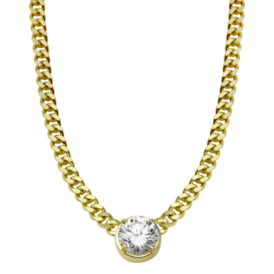 The Diamond Cuban Chain Necklace