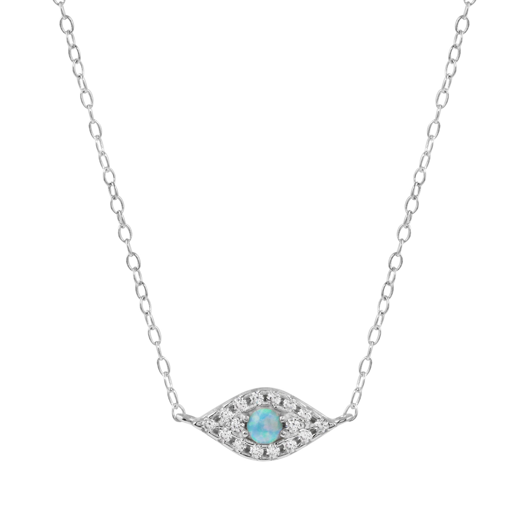 Opal eye necklace Clearance
