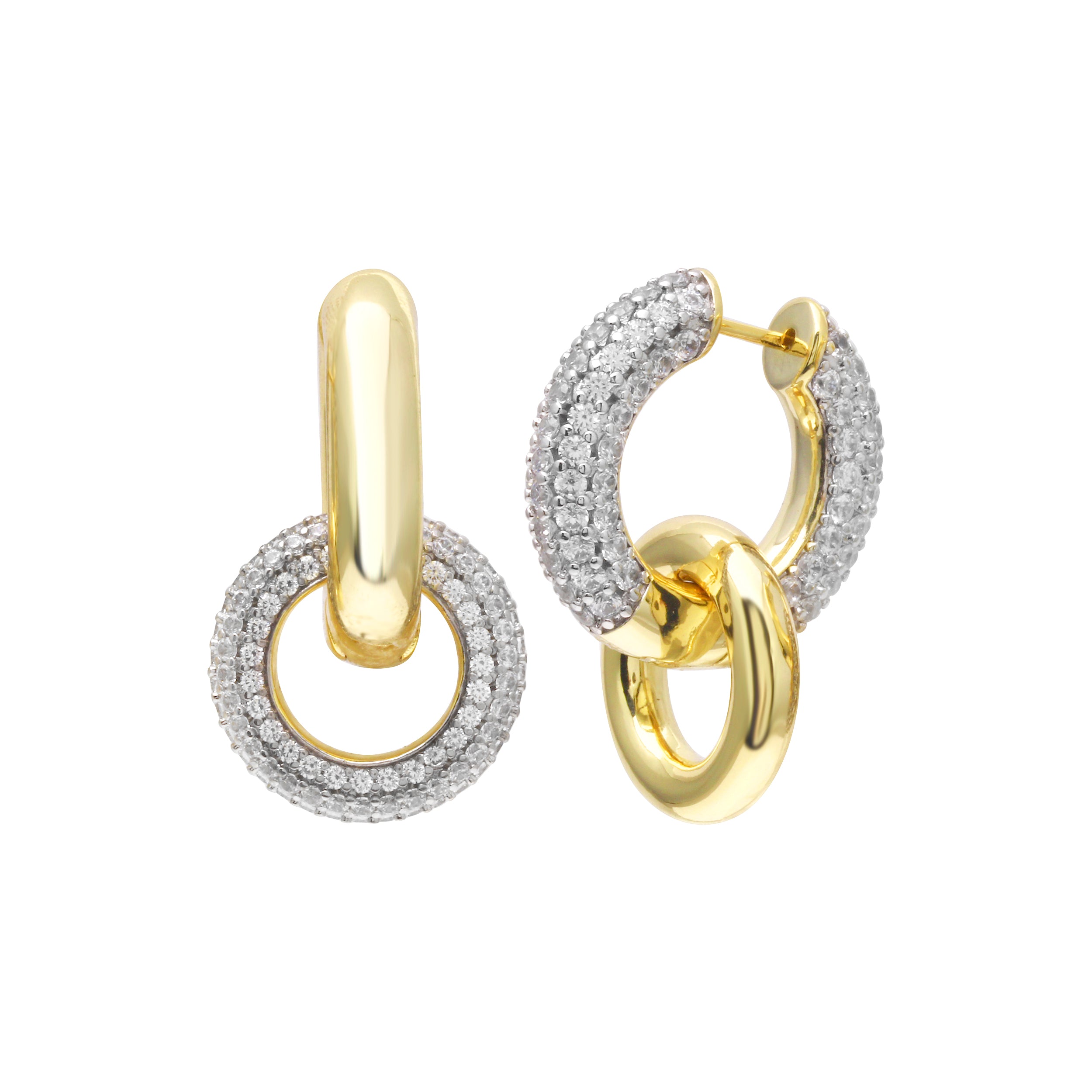 Tubular Interlock Earrings – JTG Jewelry