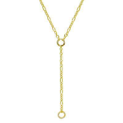 Pave Push Clasp Lariat