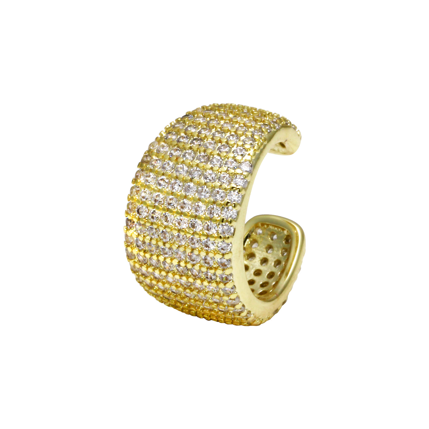 Thick Pave Cuff