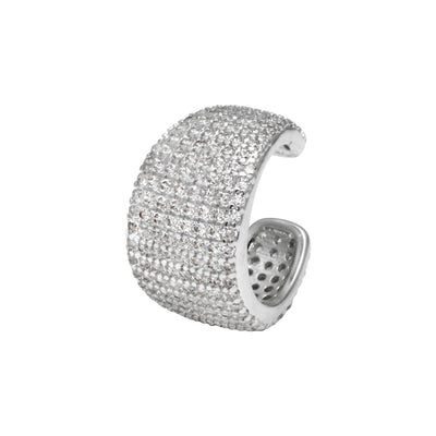 Thick Pave Cuff