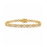 Color Affair Bezel Tennis Bracelet