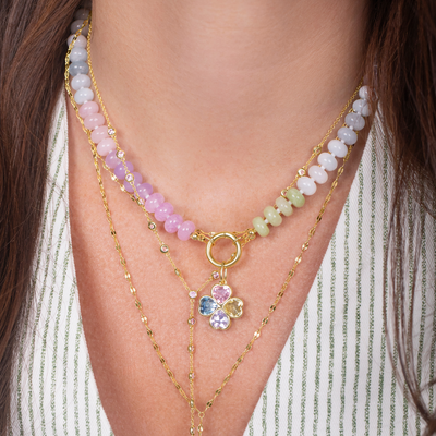 Pastel Clover Charm