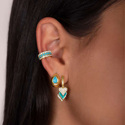 Small Drop Color Earrings