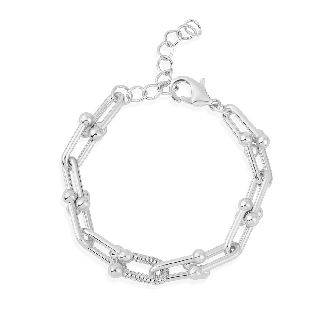 U-Link Pave Bracelet