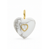Heart Gem Charm