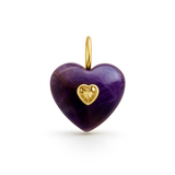 Heart Gem Charm