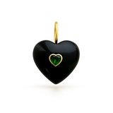 Heart Gem Charm
