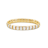 Ice Baguette Stretchy Bracelet