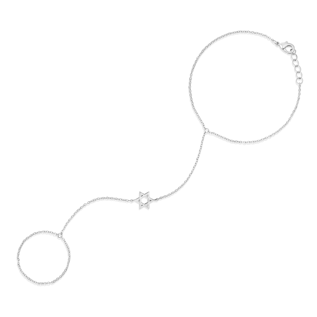 Star of David Hand Chain