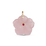 Carved Flower Charm