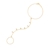 Bezel Fall Hand Chain