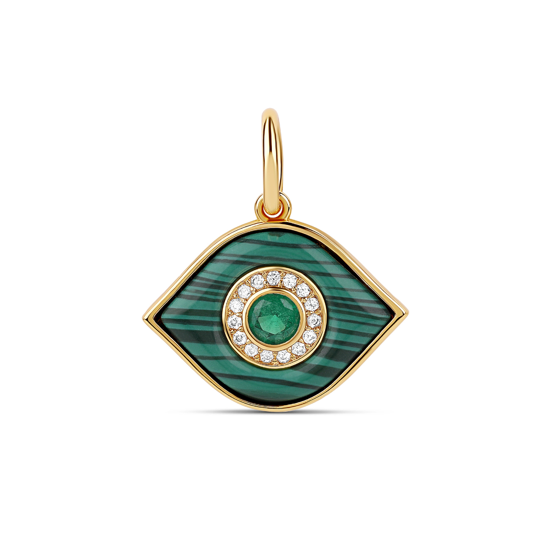 Stone Evil Eye Charm