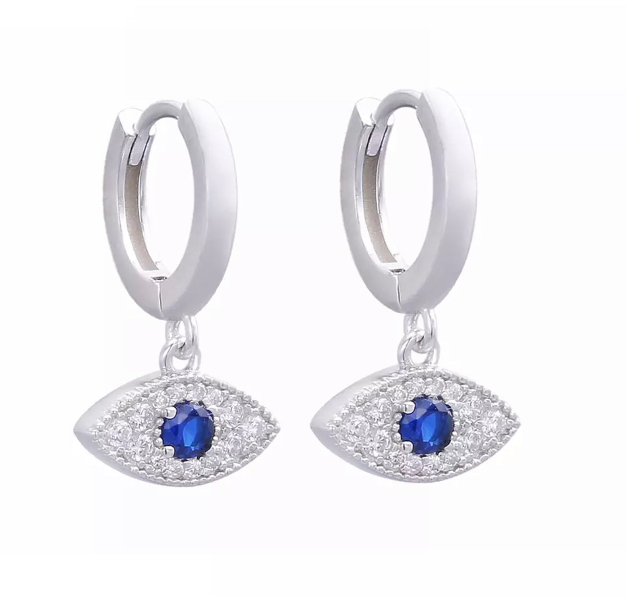 Hanging Evil Eye Huggies