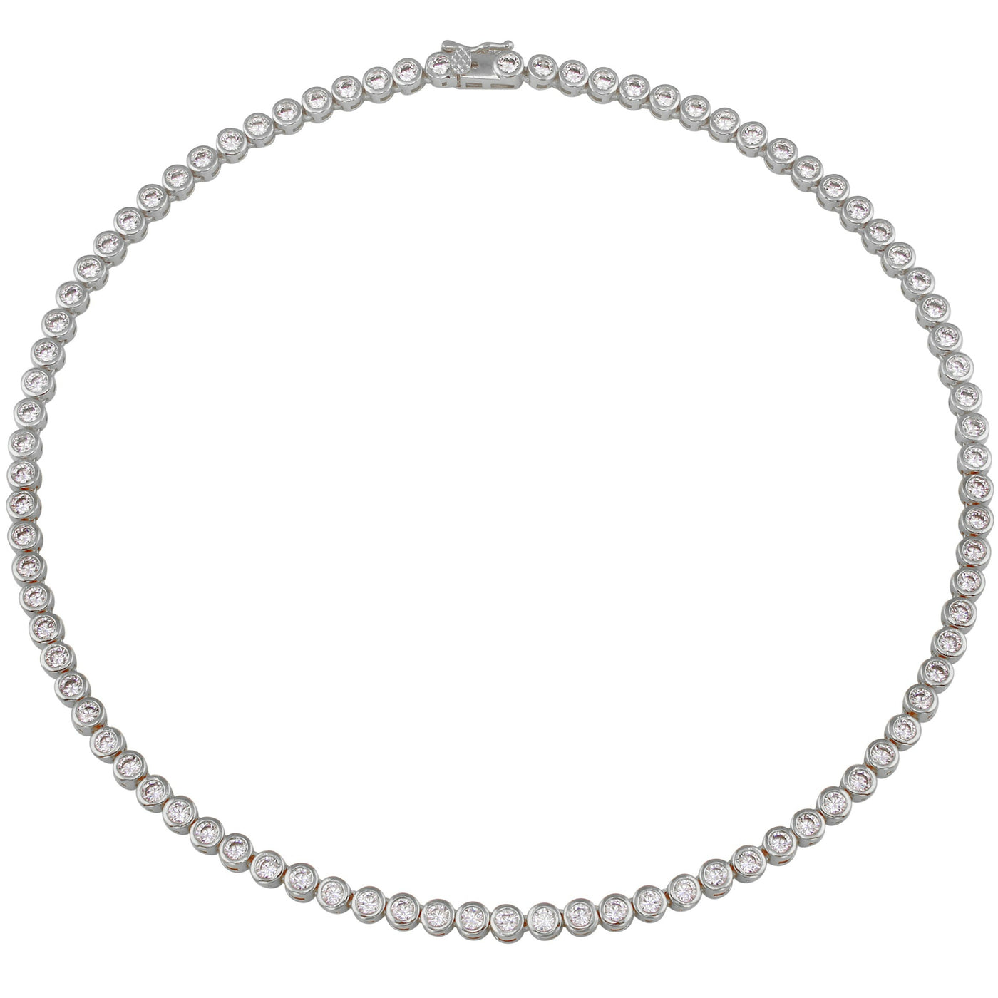 Bezel Tennis Choker