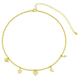 Multi Charm Choker