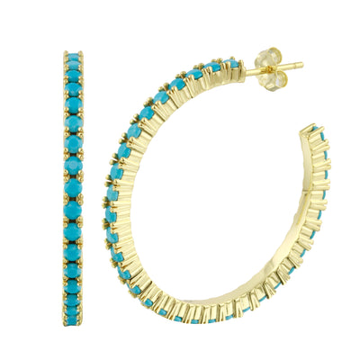 The Turquoise Hoop