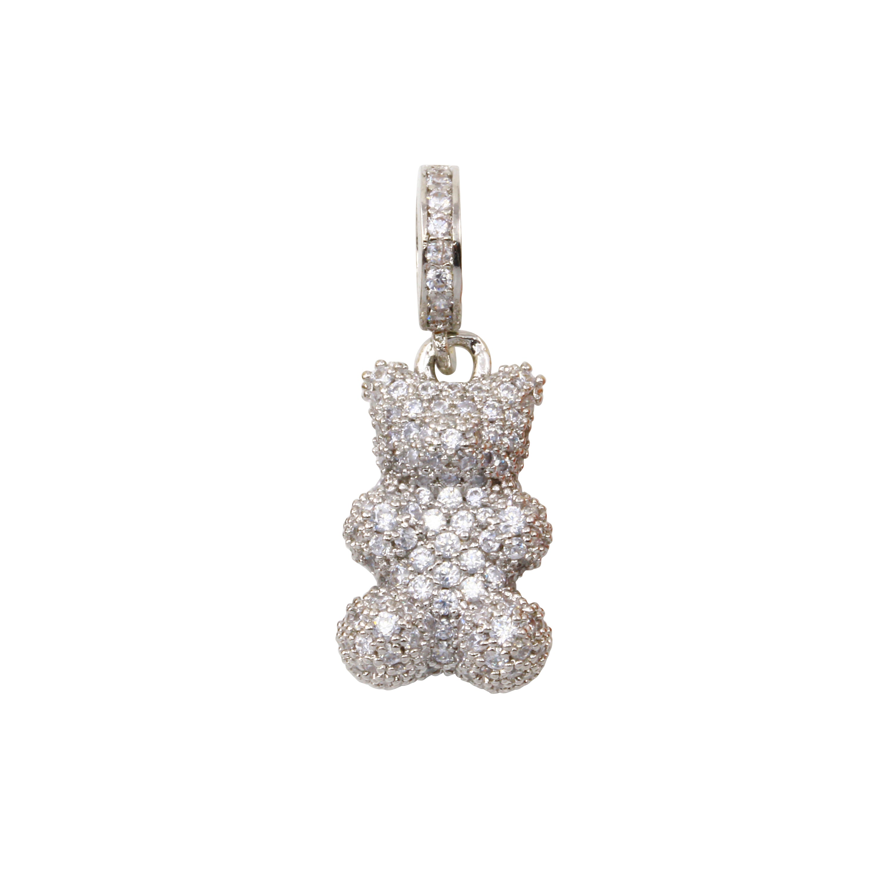 Pave Teddy Charm