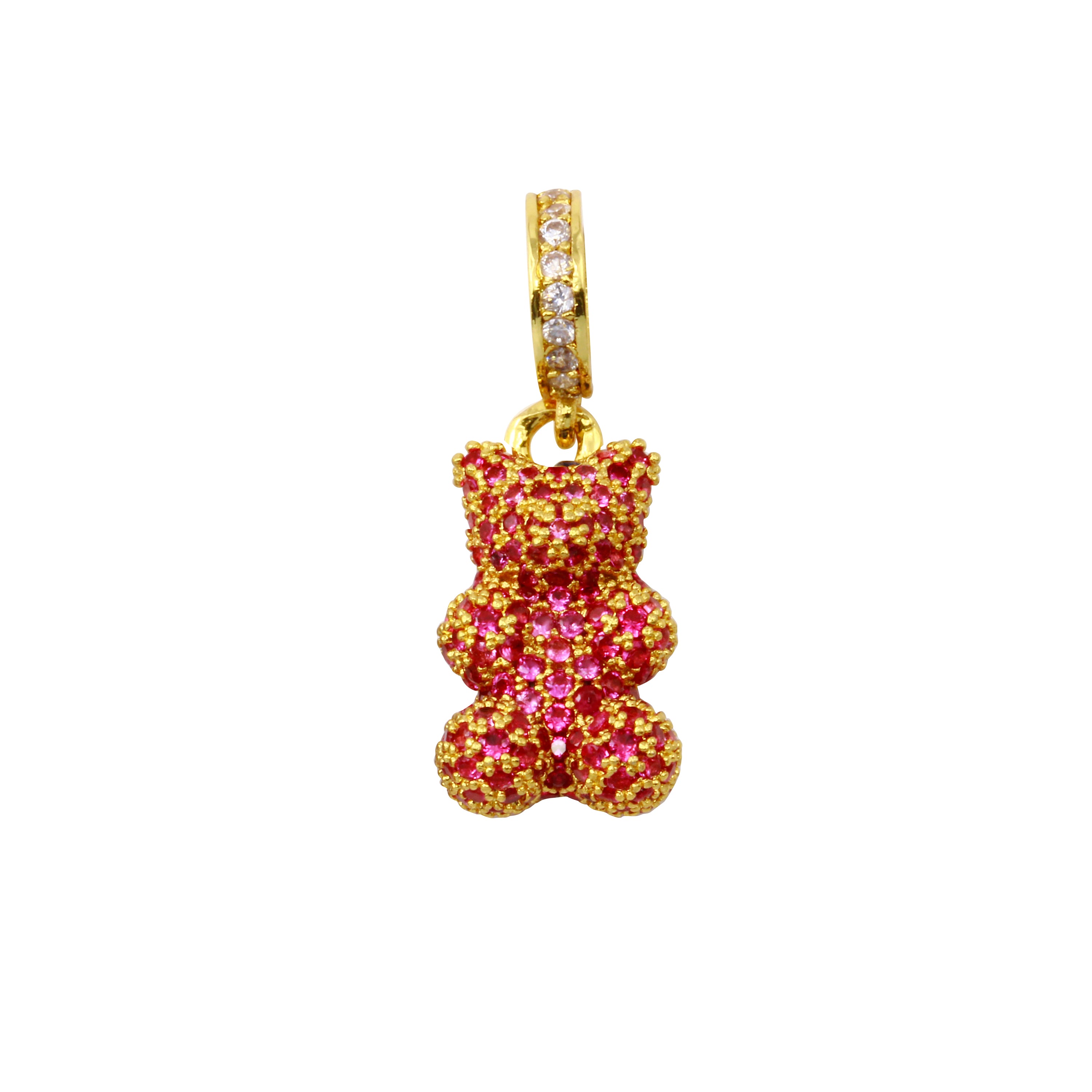 Pave Teddy Charm