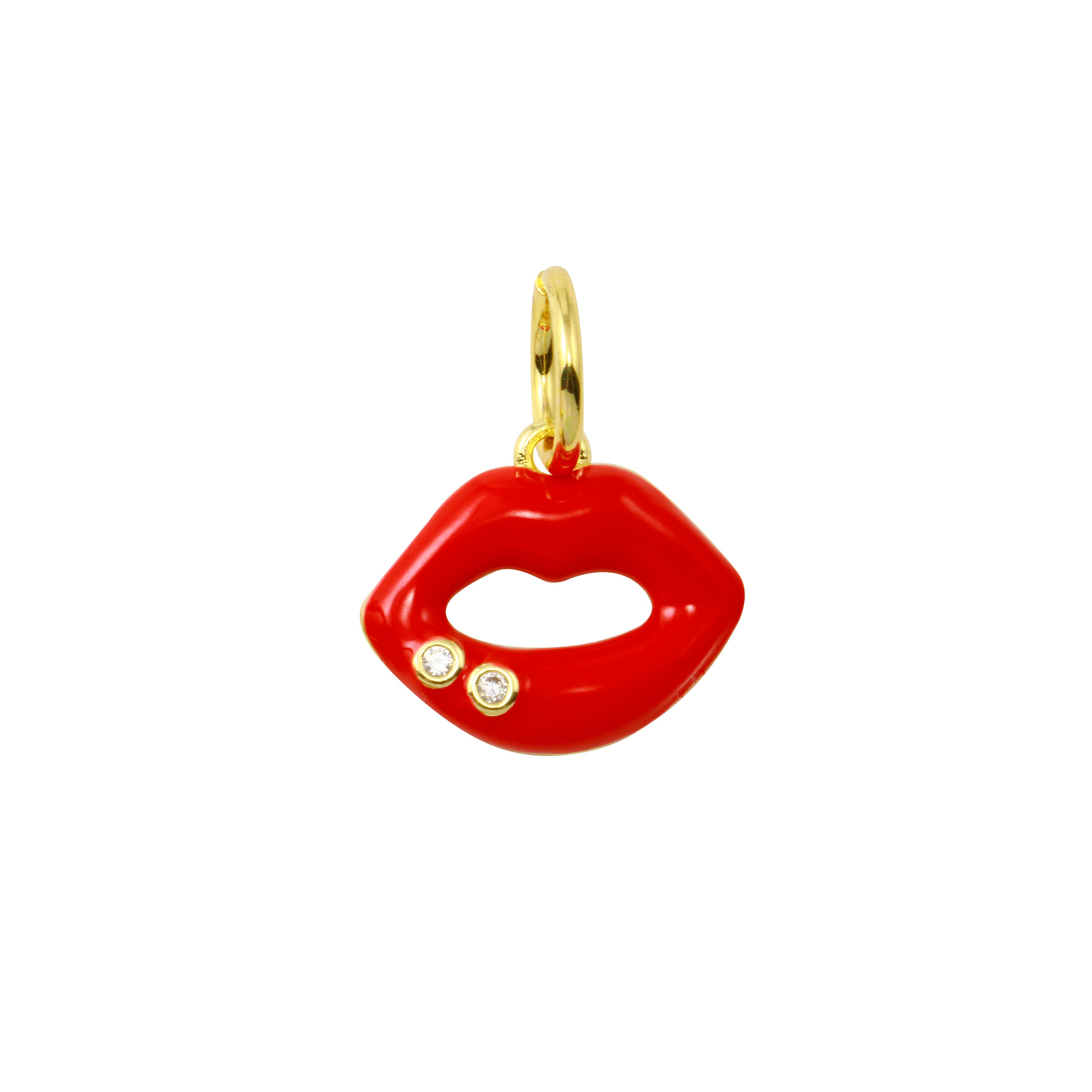 Lip Enamel Charm