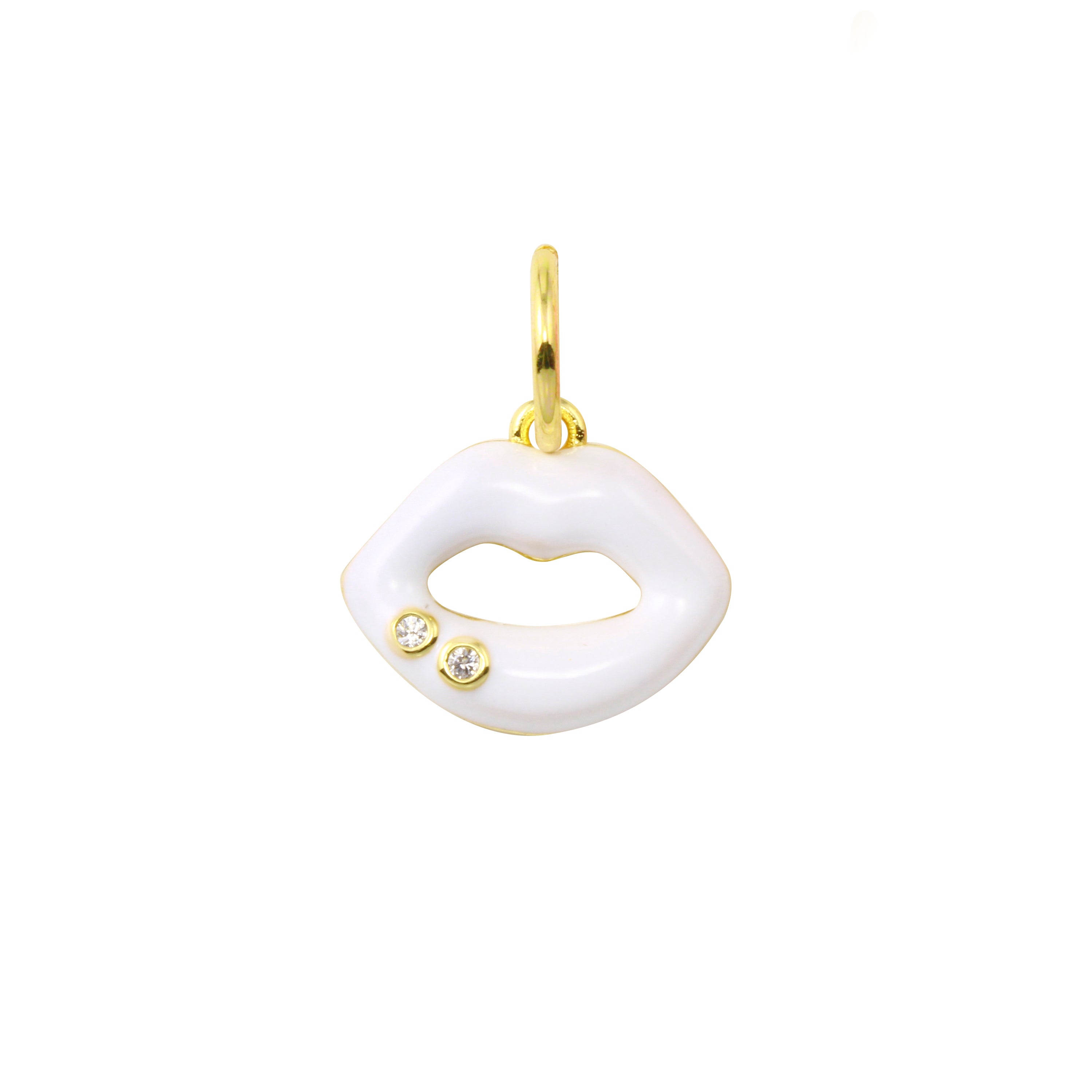 Lip Enamel Charm