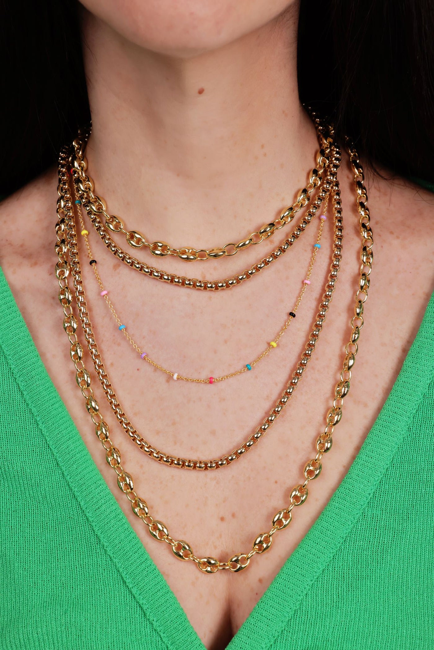 Thick Gold Cable Chain