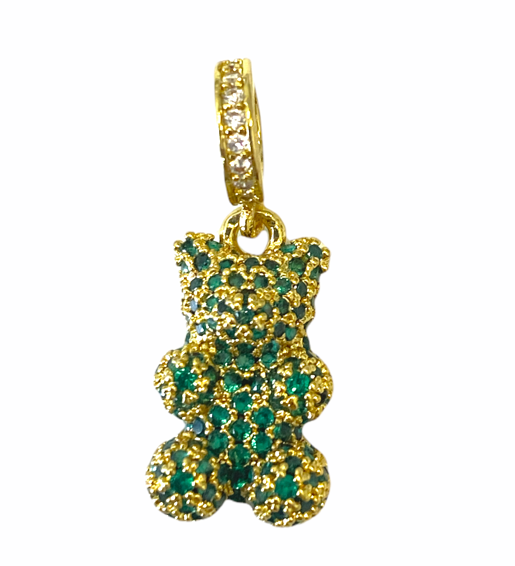 Pave Teddy Charm