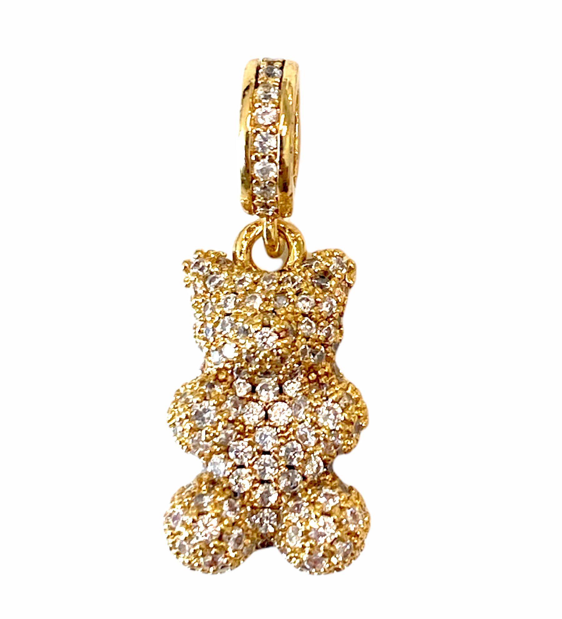Pave Teddy Charm