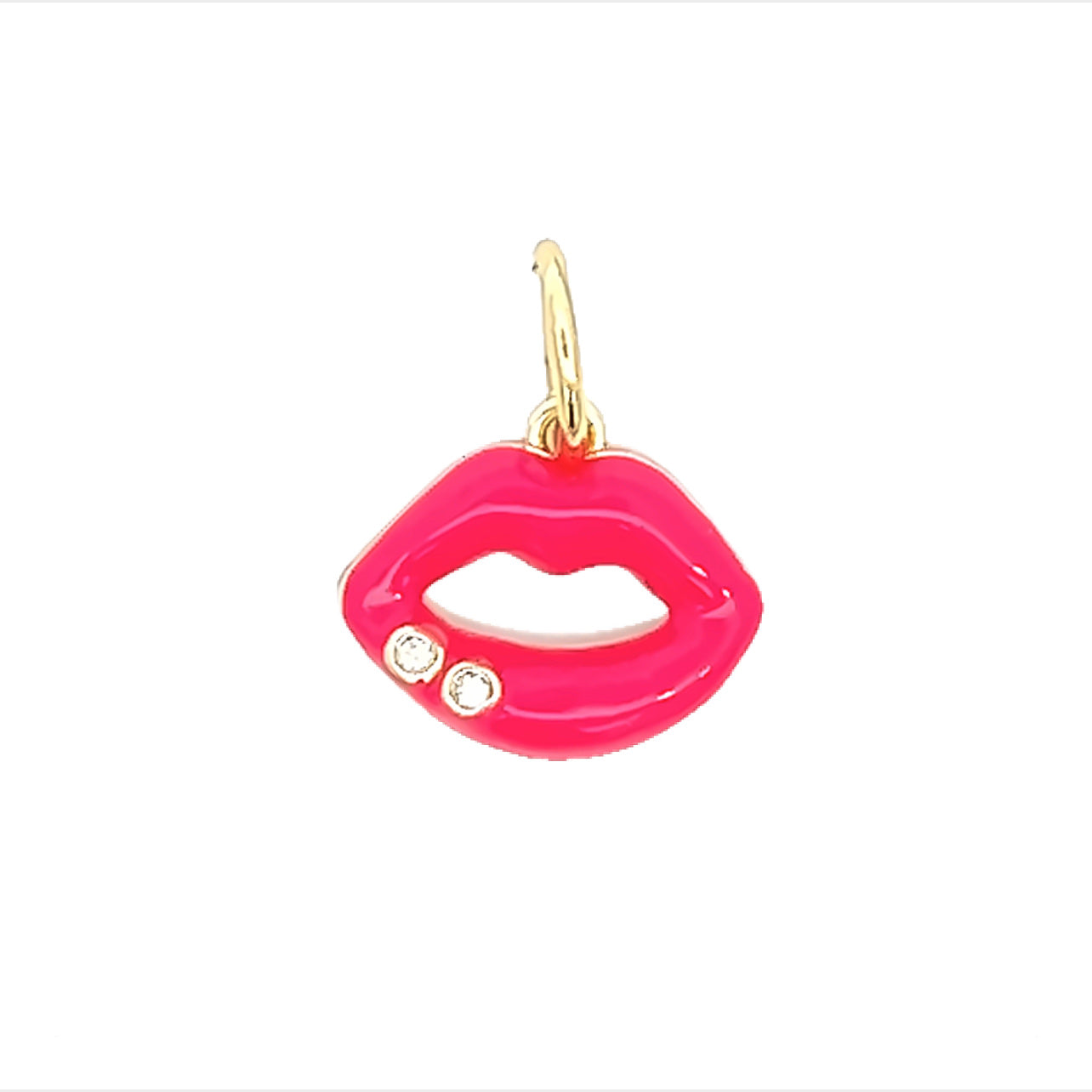 Lip Enamel Charm