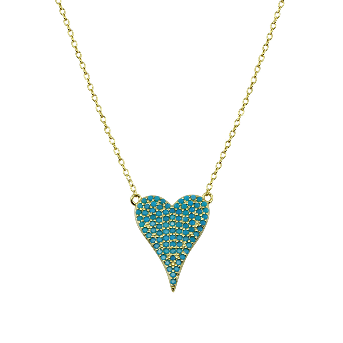 Perfect Turquoise Heart