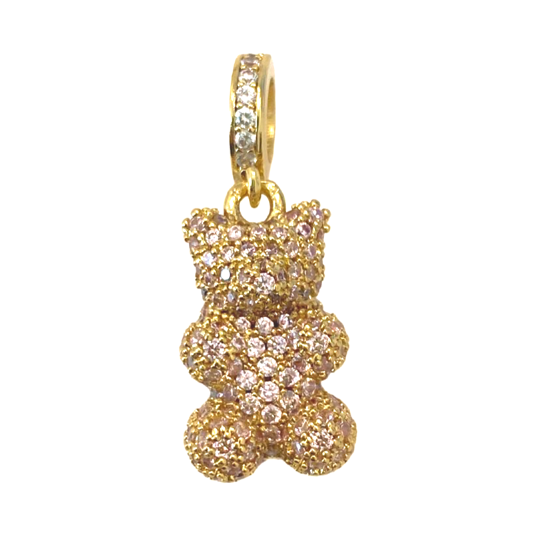 Pave Teddy Charm
