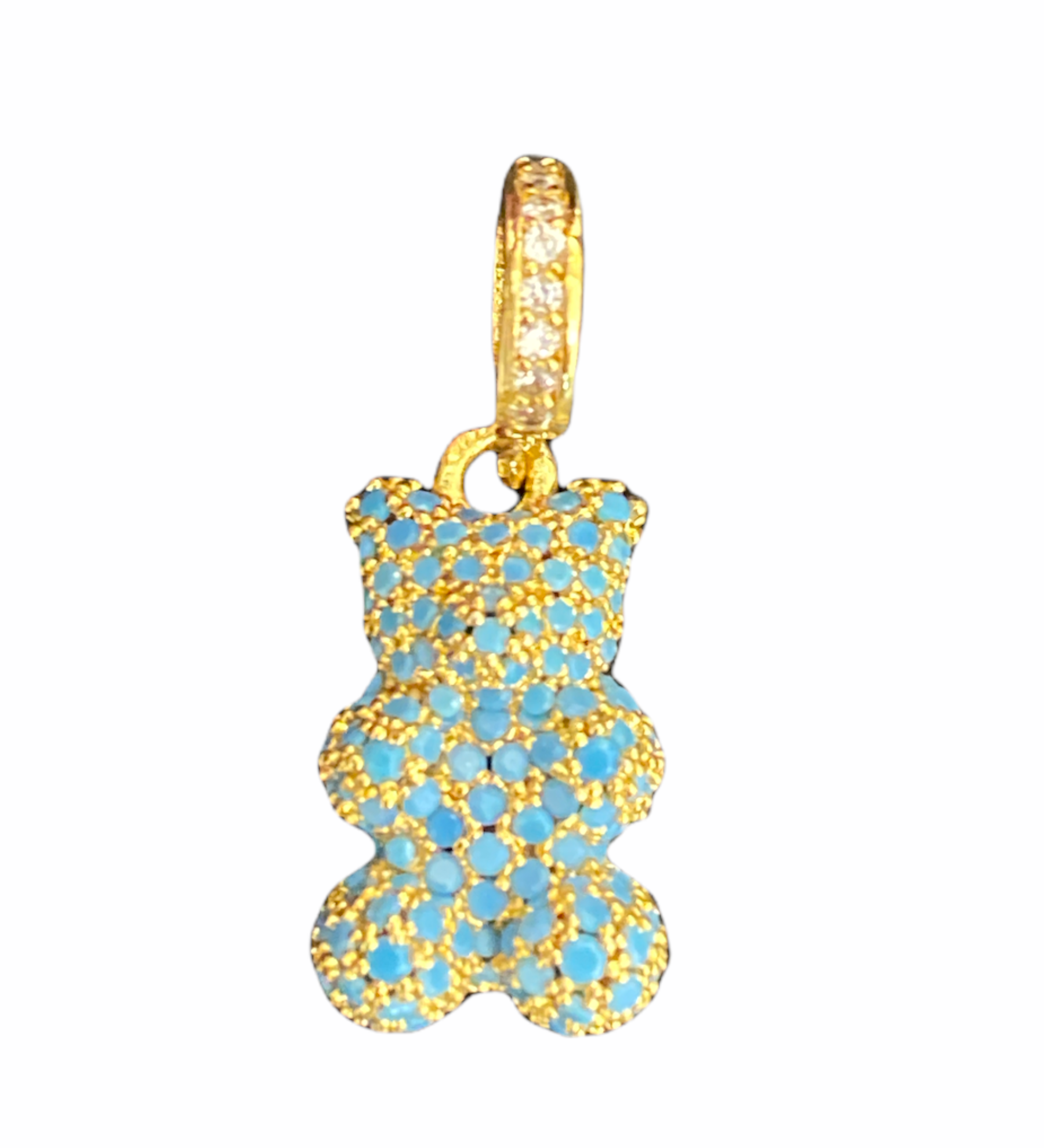 Pave Teddy Charm